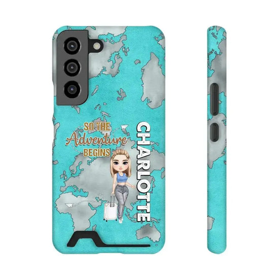 So The Adventure Begins - Personalized Samsung Tough Phone Case from PrintKOK costs $ 36.99