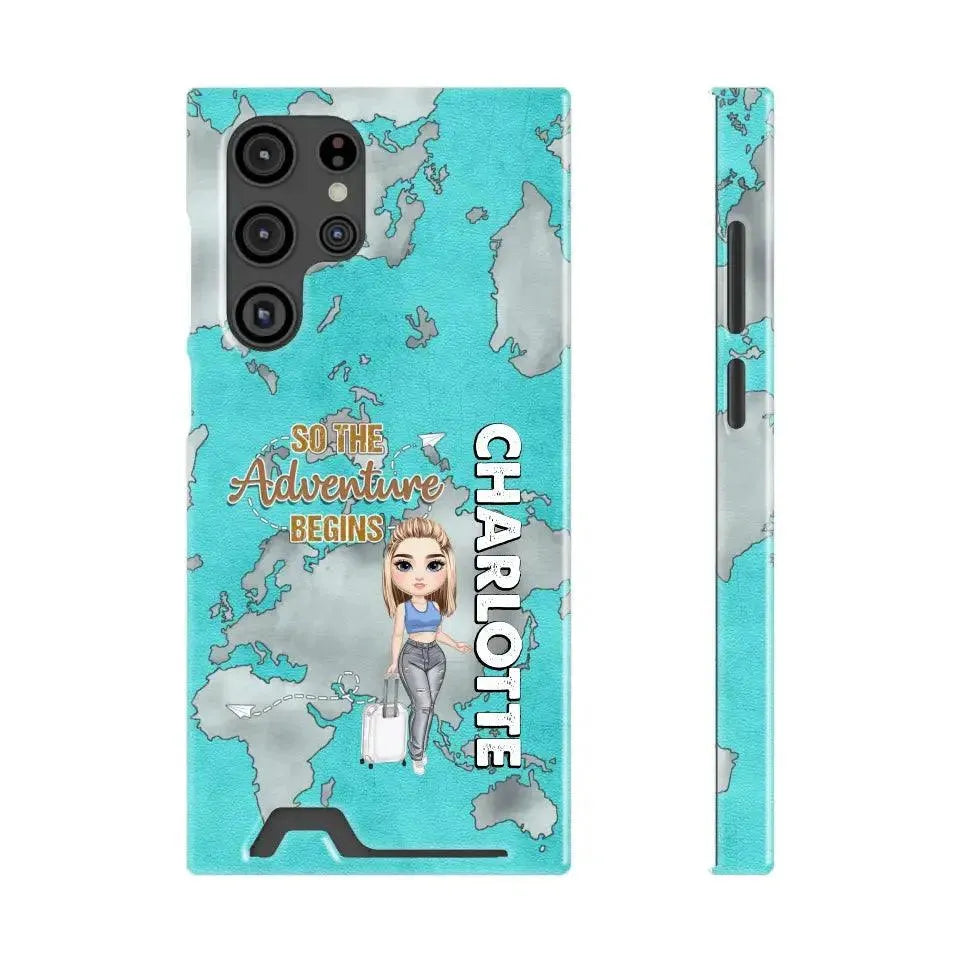 So The Adventure Begins - Personalized Samsung Tough Phone Case from PrintKOK costs $ 36.99