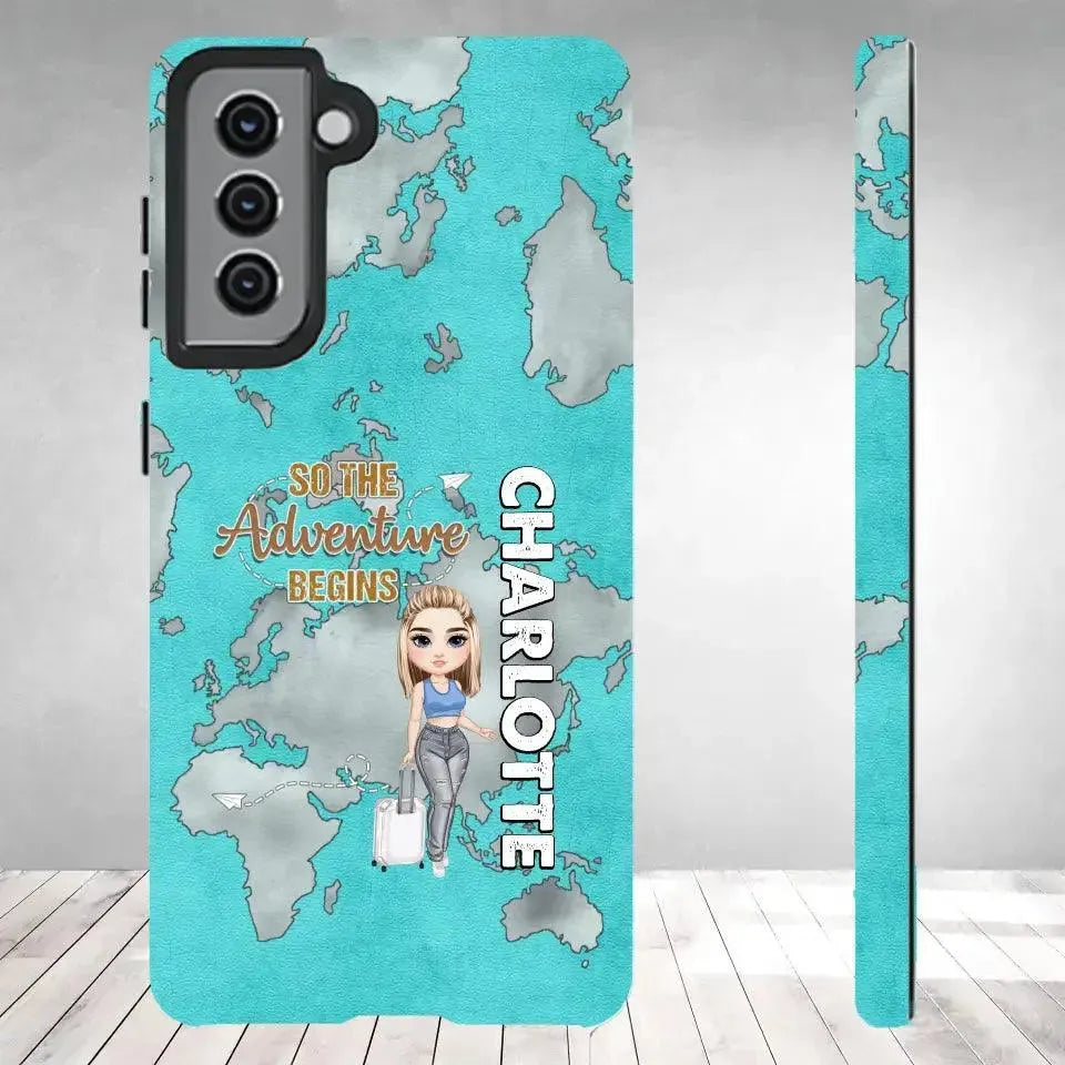 So The Adventure Begins - Personalized Samsung Tough Phone Case from PrintKOK costs $ 29.99