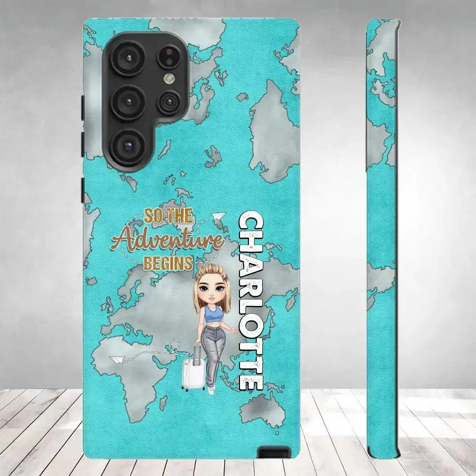 So The Adventure Begins - Personalized Samsung Tough Phone Case from PrintKOK costs $ 29.99