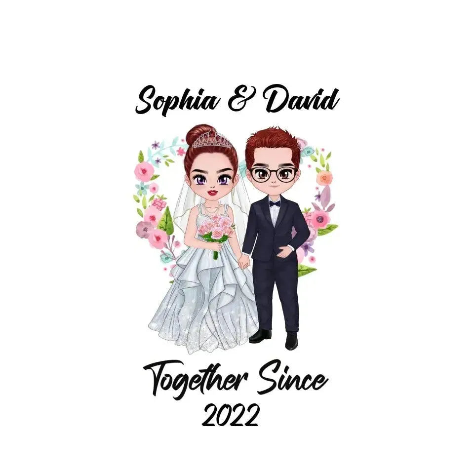 Together Since - Gift For Couples - Personalized Tufted Pillow from PrintKOK costs $ 78.99