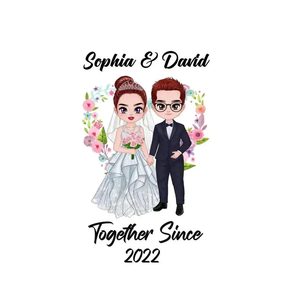 Together Since - Gift For Couples - Personalized Tufted Pillow from PrintKOK costs $ 78.99