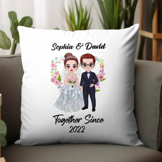 Together Since - Gifts For Couples - Personalized Pillow from PrintKOK costs $ 39.99