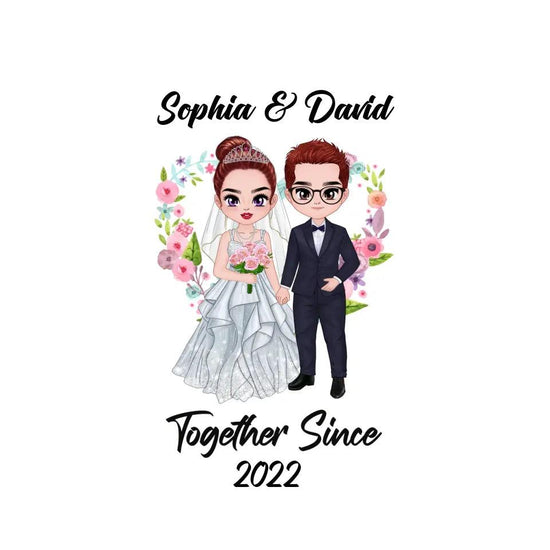 Together Since - Gifts For Couples - Personalized Pillow from PrintKOK costs $ 38.99