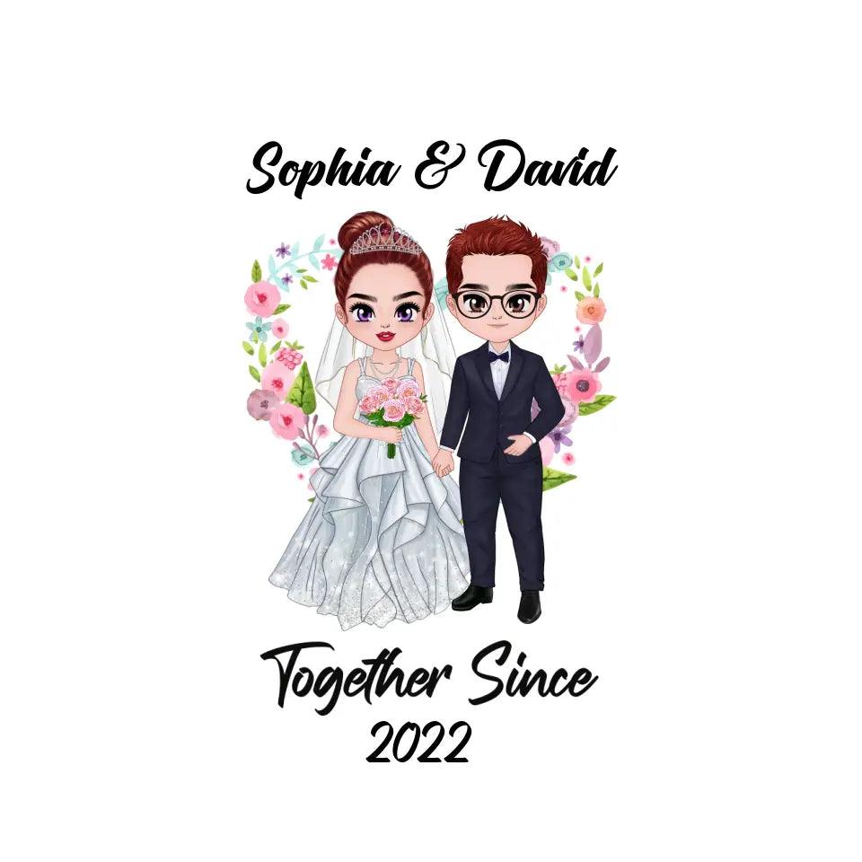 Together Since - Gifts For Couples - Personalized Pillow from PrintKOK costs $ 38.99