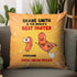 World's Best Farter - Personalized Gifts For Dad - Pillow from PrintKOK costs $ 38.99