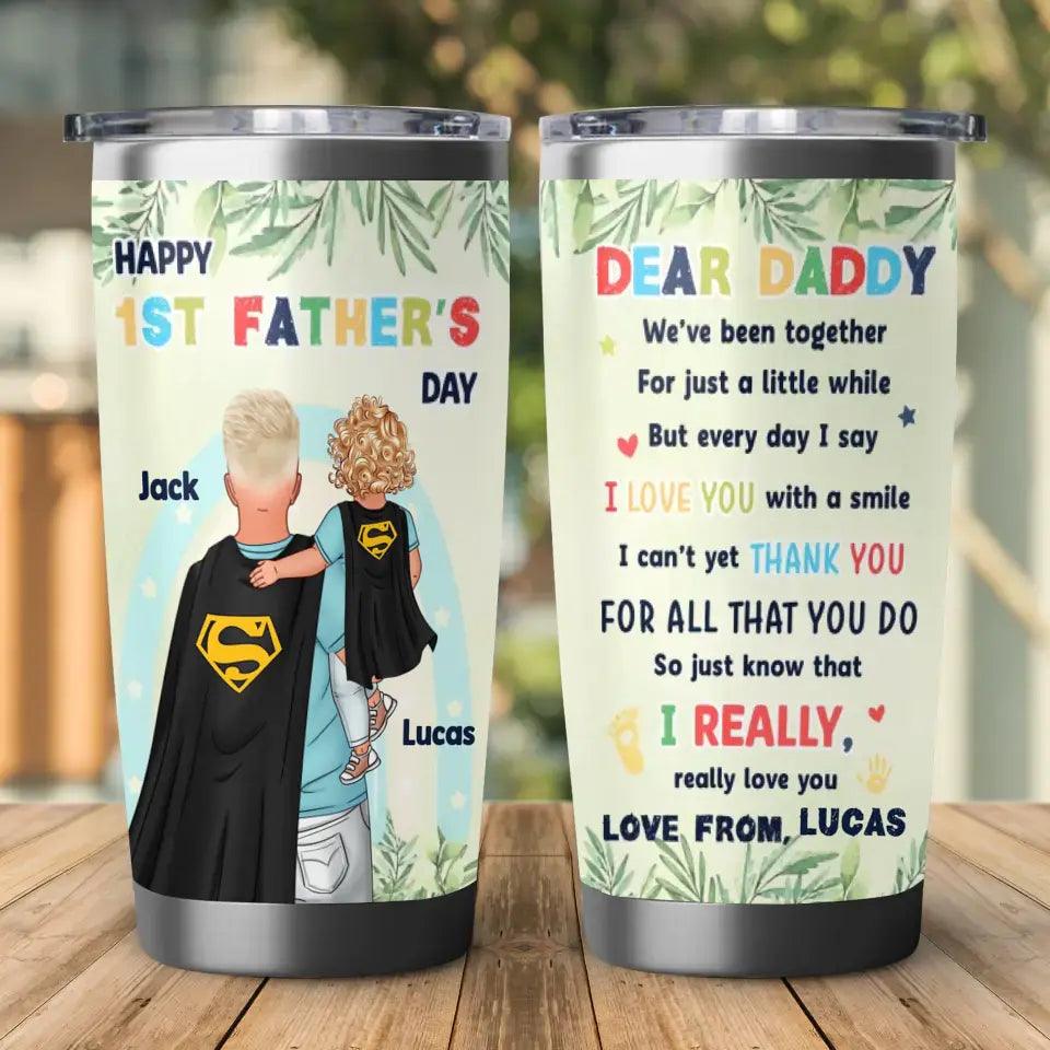 You’re An Amazing Daddy - Custom Name - Personalized Gifts For Dad - 20oz Tumbler from PrintKOK costs $ 35.99